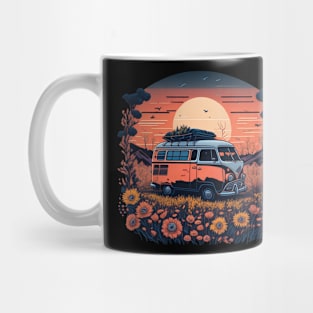 sunset traveling Mug